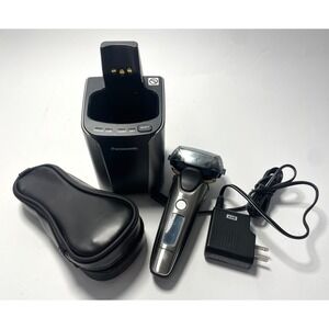 Panasonic ARC5 ES-LV9N 5-Blade Electric Shaver w/RC9-02 Clean Station Case